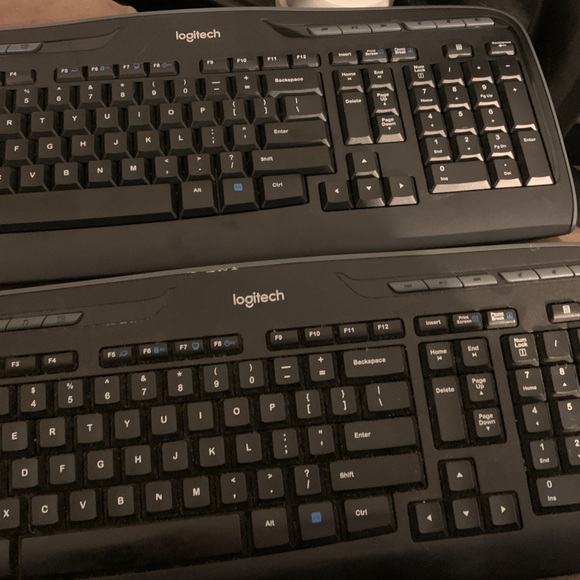 Logitech wireless keyboard. I have 2 - Picture 1 of 8